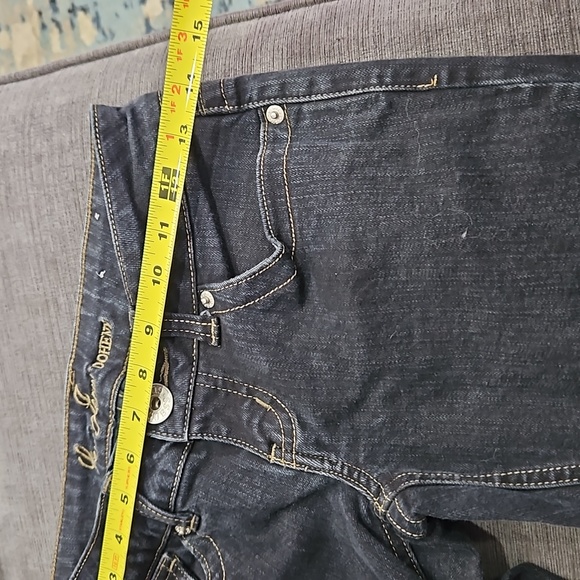 💥50% sale💥GUESS Doheny jeans black sz26 #b720 - Picture 7 of 9